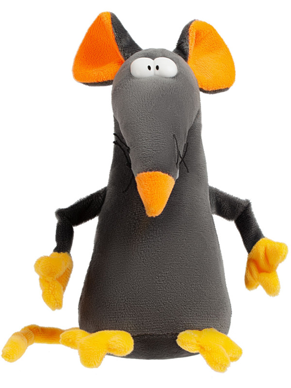 

Игрушка Проект 111 Мышонок Dude Grey-Orange 12816.02, Мышонок Dude 12816.02