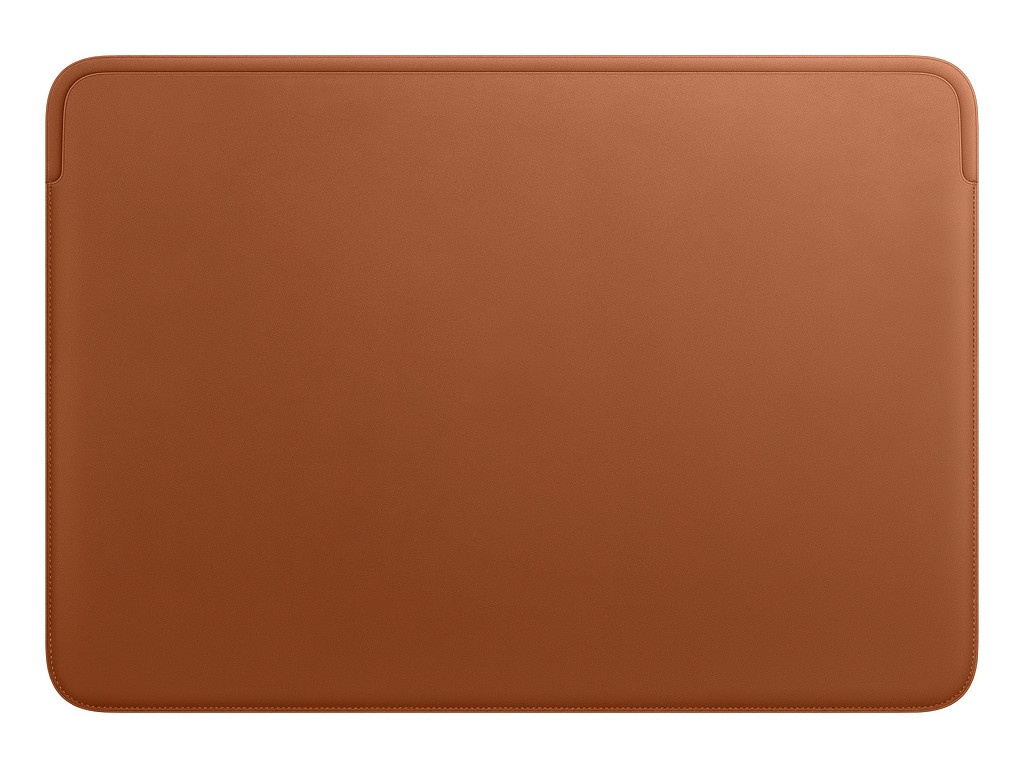 фото Аксессуар чехол apple leather sleeve для macbook pro 16-inch saddle brown mwv92zm/a