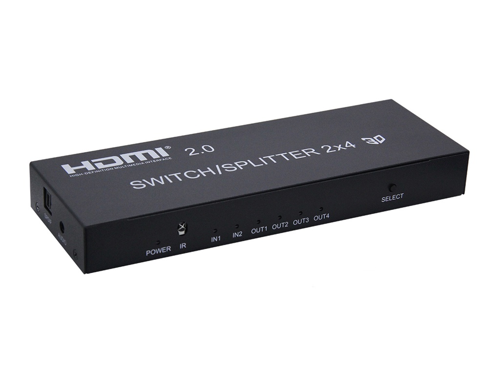 фото Сплиттер Orient HDMI Splitter 2x4 HSP0204H-2.0