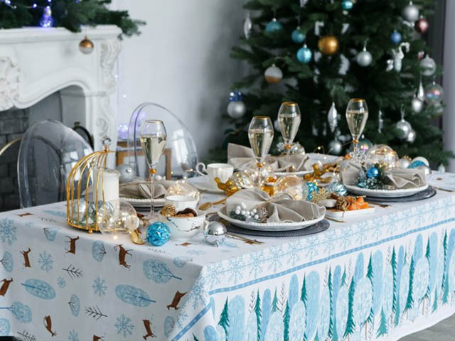 

Скатерть Доляна Winter Hygge 110х149cm 4478728, Winter Hygge