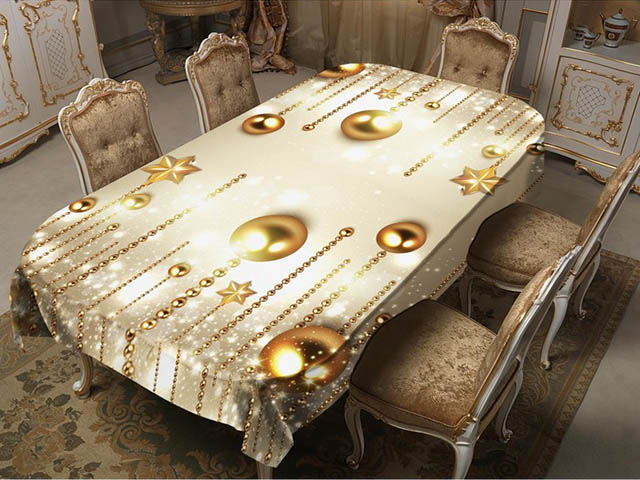 

Скатерть Тамитекс Бусы 120х150cm 4434293, Бусы