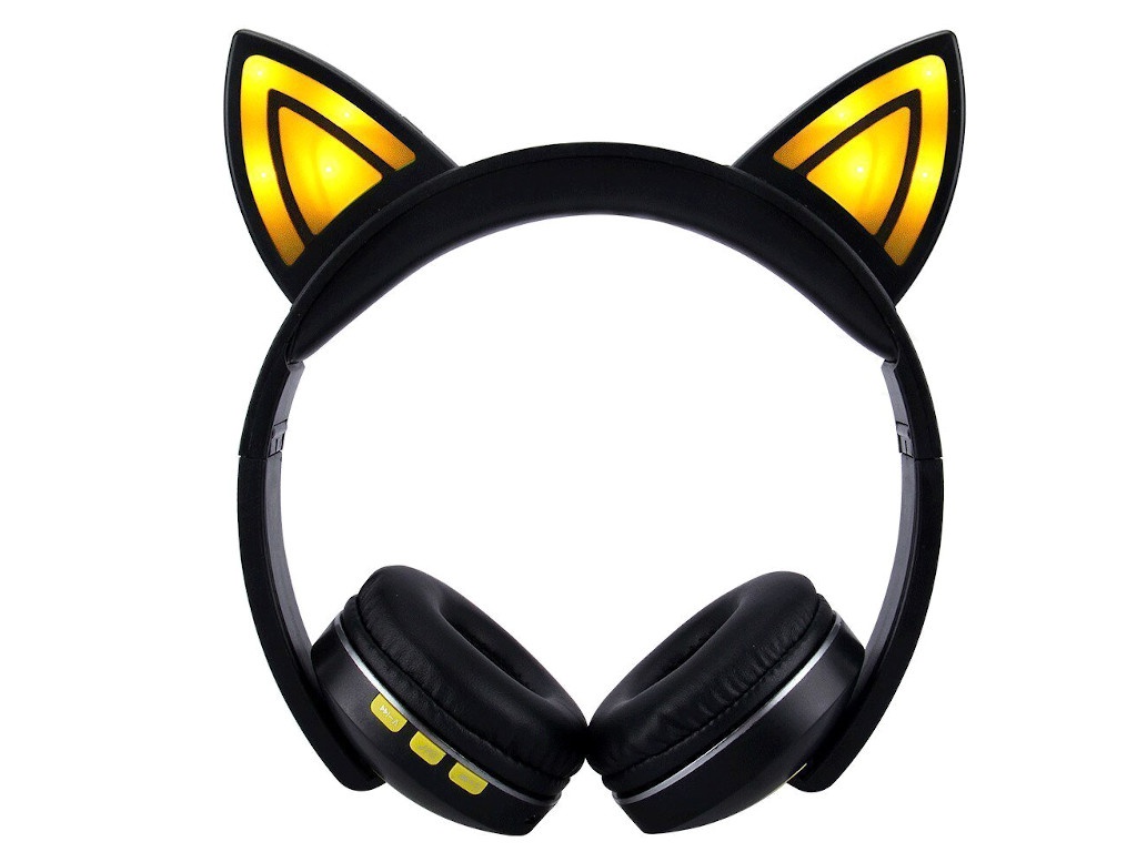 фото Activ cat ear ks-6123 black-yellow 99950