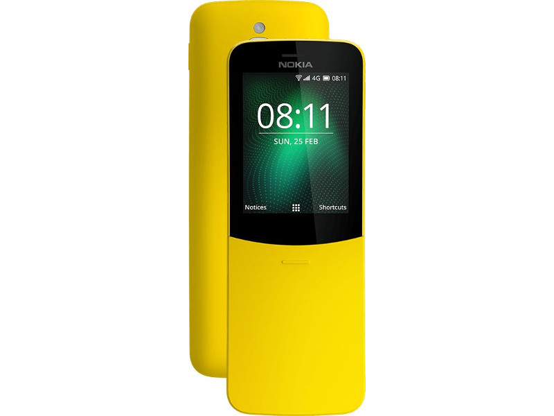 Сотовый телефон Nokia 8110 4G (TA-1048) Yellow Выгодный набор + серт. 200Р!!!