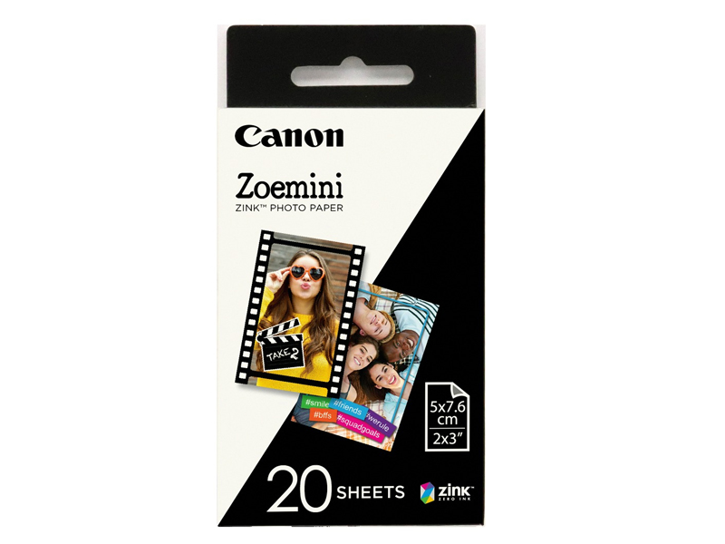 фото Фотобумага canon zink paper zp-2030 20 листов 3214c002