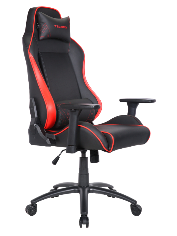 фото Компьютерное кресло tesoro alphaeon s1 ts-f715 black-red