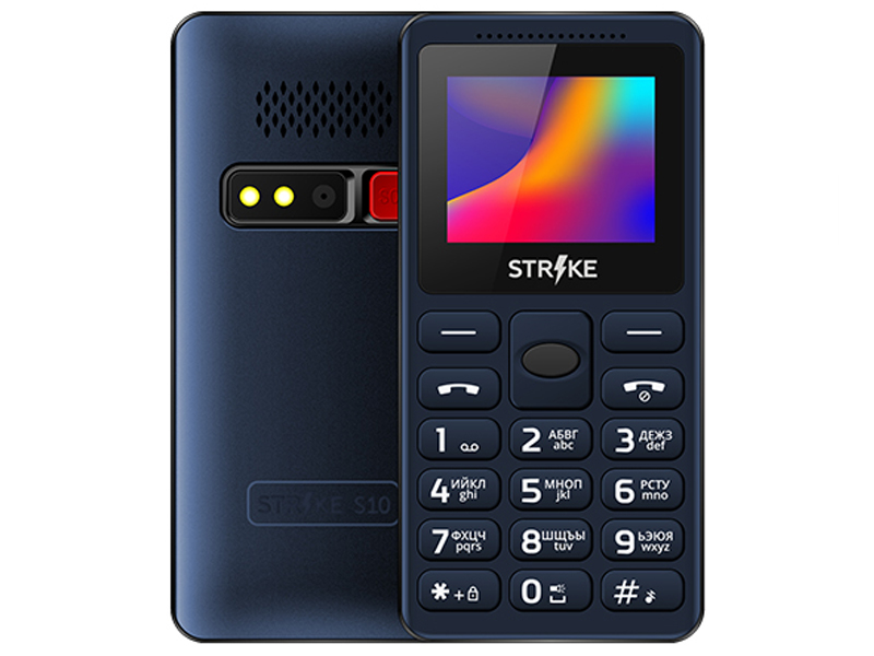 

Сотовый телефон Strike S10 Blue, S10