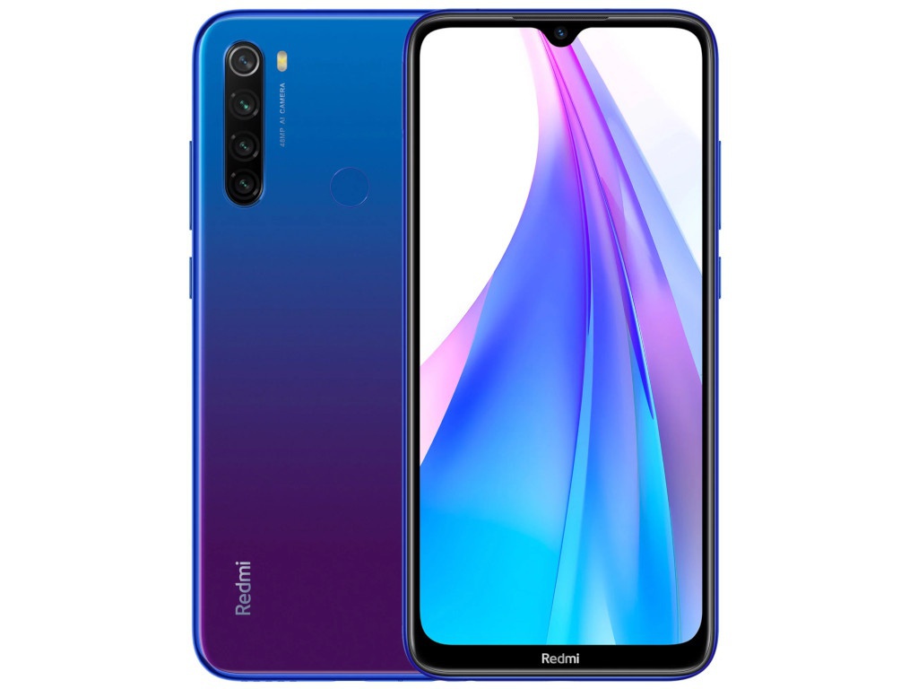 фото Сотовый телефон xiaomi redmi note 8t 4/64gb starscape blue выгодный набор + серт. 200р!!!