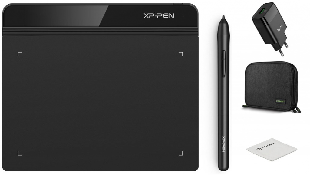 фото Графический планшет xp-pen star g640 black выгодный набор + серт. 200р!!!