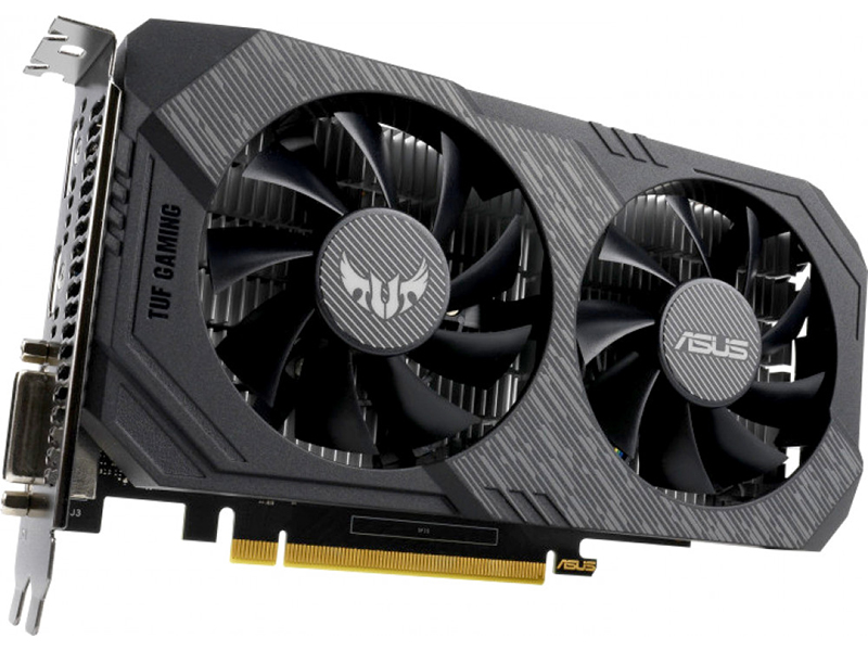 

Видеокарта ASUS GeForce GTX 1650 TUF Gaming 1515Mhz PCI-E 3.0 4096Mb 8002Mhz 128 bit DP HDMI DVI TUF-GTX1650-O4G-GAMING, TUF-GTX1650-O4G-GAMING