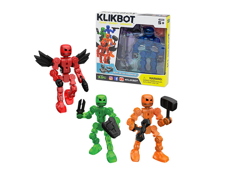 фото Игрушка zing фигурка klikbot tst1600