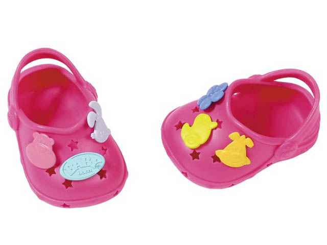 

Одежда для куклы Zapf Creation Baby Born Сандали фантазийные Pink 824-597P, 824-597P