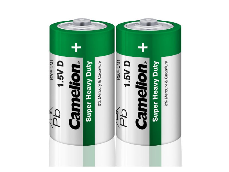 Батарейка D - Camelion R20 R20P-SP2G (2 штуки) 1662 батарейка energy r20 2s d 2шт 104974