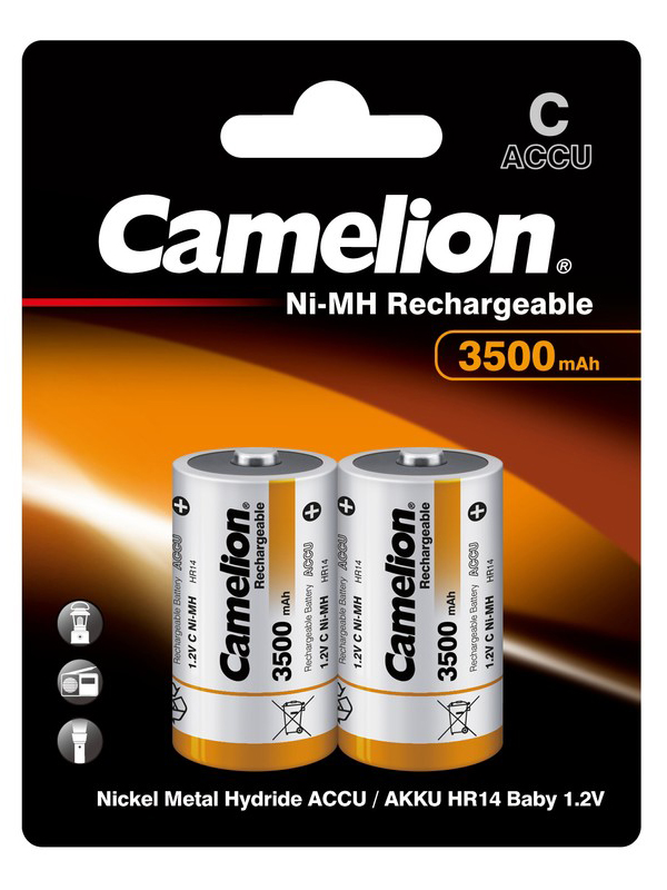 фото Аккумулятор c - camelion 3500mah ni-mh bl-2 nh-c3500bp2 (2 штуки) 6184