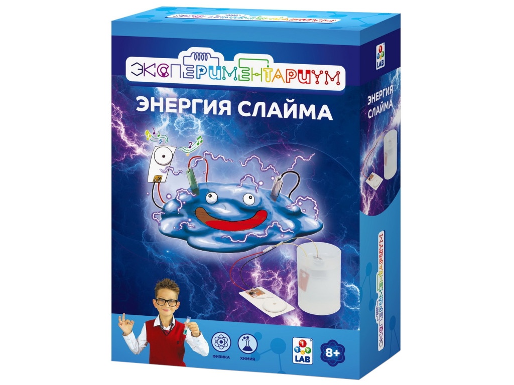 

Игра 1Toy Экспериментариум Энергия слайма Т14063, Энергия слайма