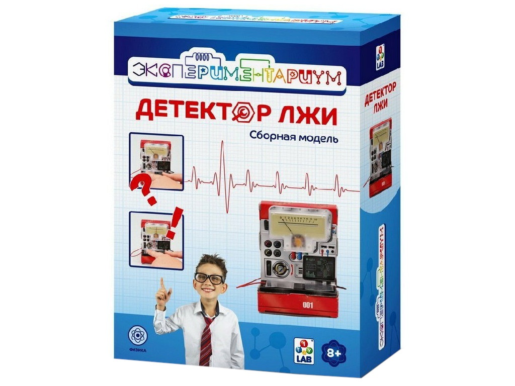 

Игра 1Toy Экспериментариум Детектор лжи Т14059, Детектор лжи
