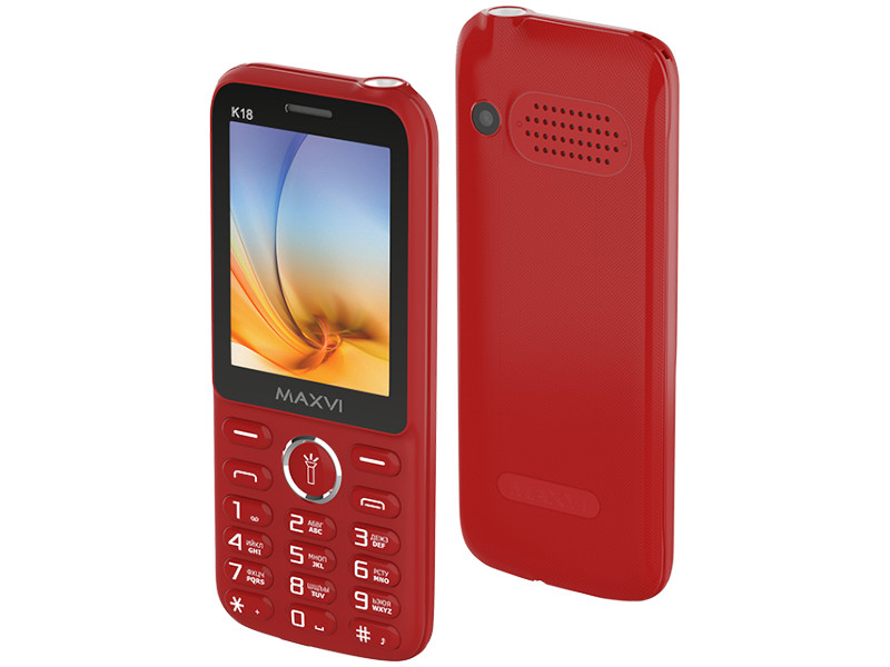 

Сотовый телефон Maxvi K18 Red, Maxvi K18