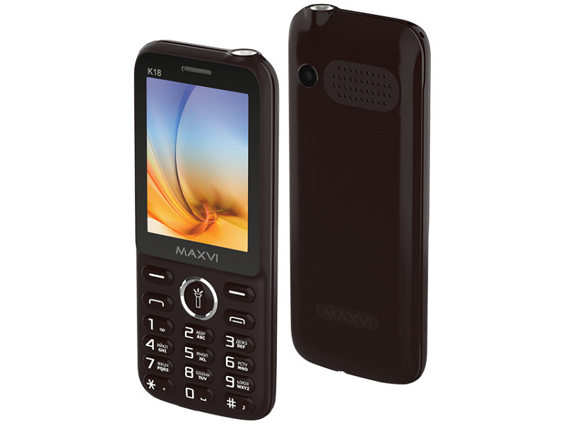 

Сотовый телефон Maxvi K18 Brown, Maxvi K18