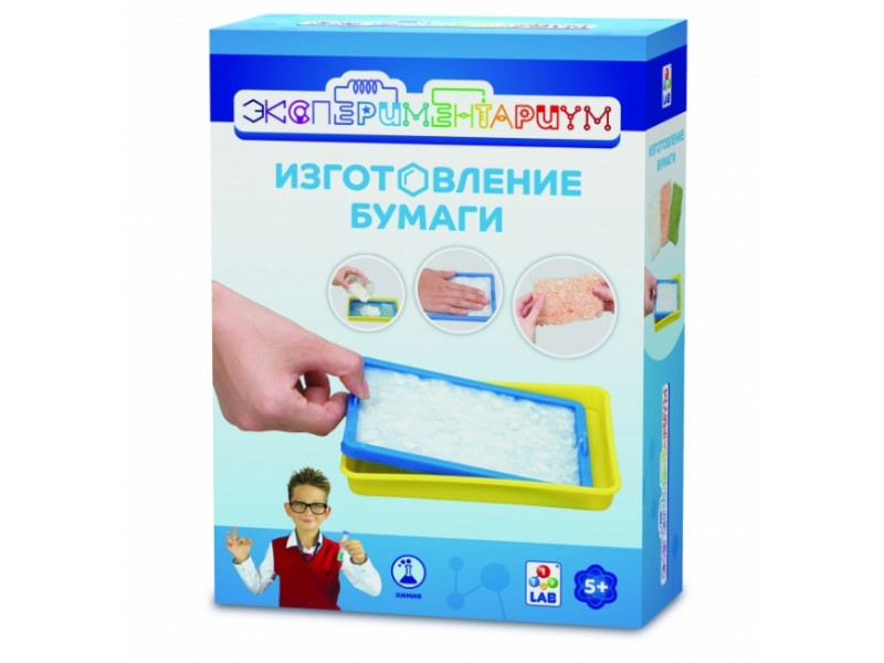

Игра 1Toy Экспериментариум Изготовление бумаги Т14057, Изготовление бумаги