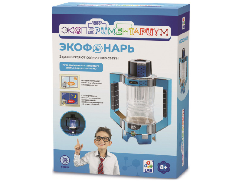 

Игра 1Toy Экспериментариум Экофонарь Т14056, Экофонарь