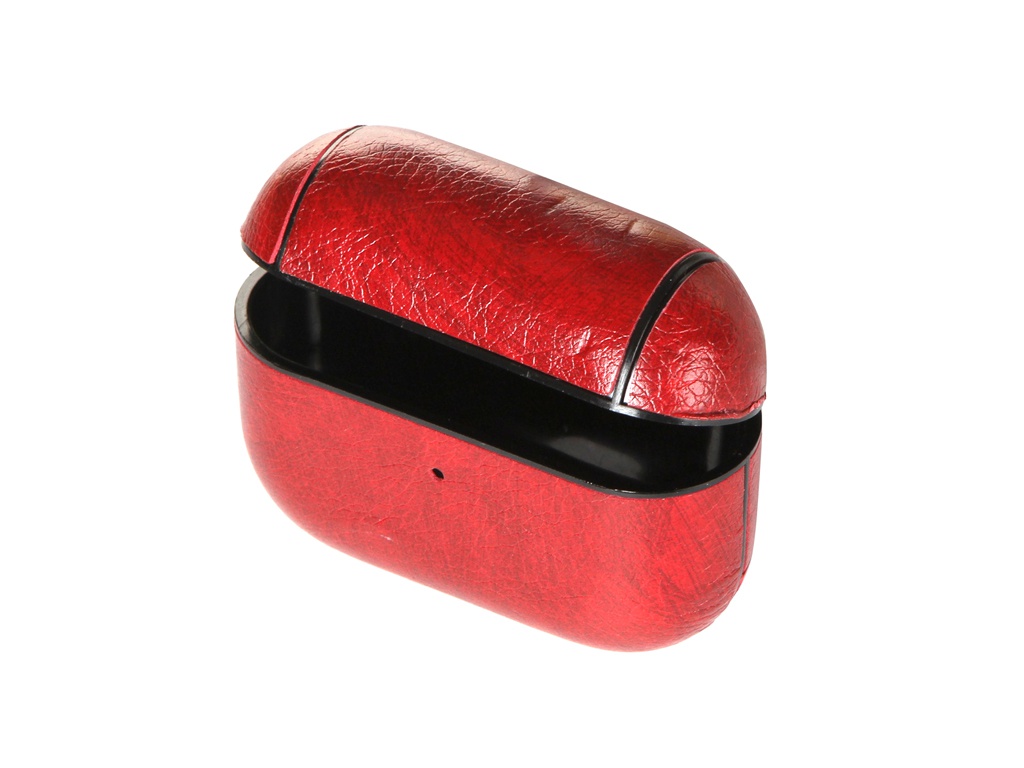 

Чехол Gurdini Leather Series с карабином для Airpods Pro Red 911131, 911131