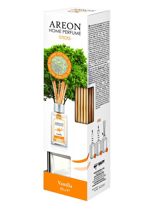 Благовоние Areon Home Perfume Sticks Vanilla 85ml 704-PS-04