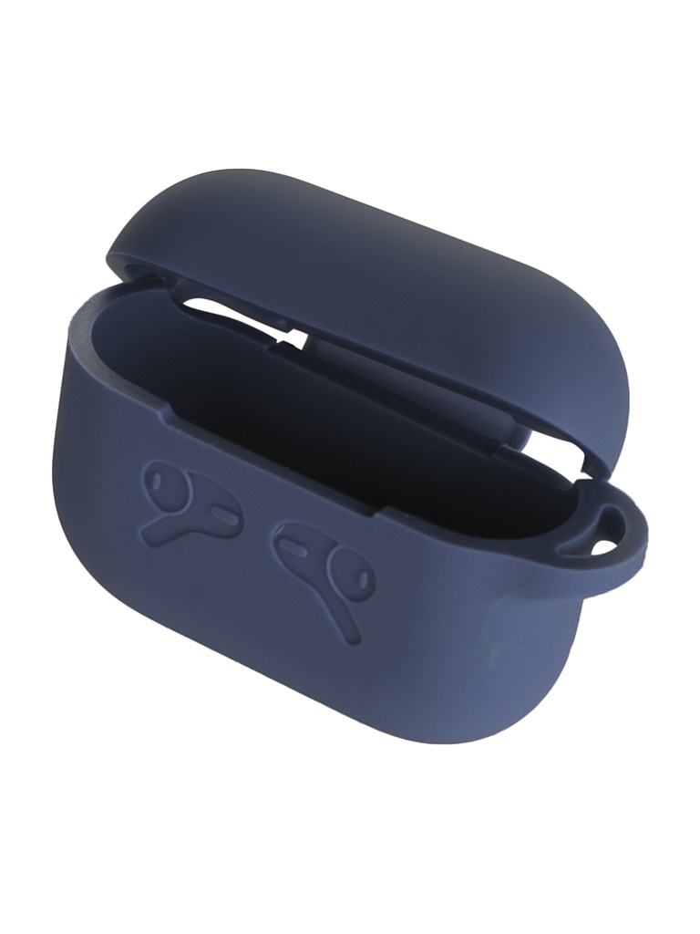 

Аксессуар Чехол Gurdini Rubberized Soft Touch c карабином для Airpods Pro Dutch Blue 911074, 911074