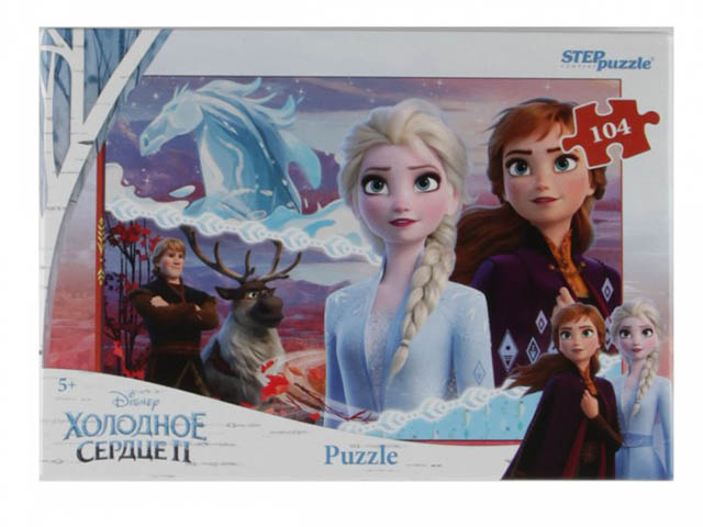 

Пазл Step Puzzle Disney Холодное сердце 2 104 эл. 82197 / 295463, Disney Холодное сердце 2 82197