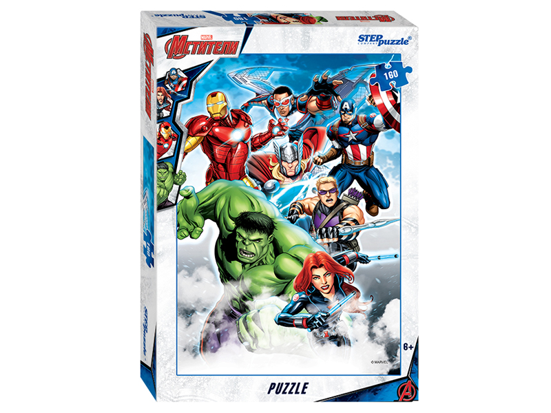 

Пазл Step Puzzle Marvel Мстители-3 160 эл. 94080 / 255474, Marvel Мстители-3 94080