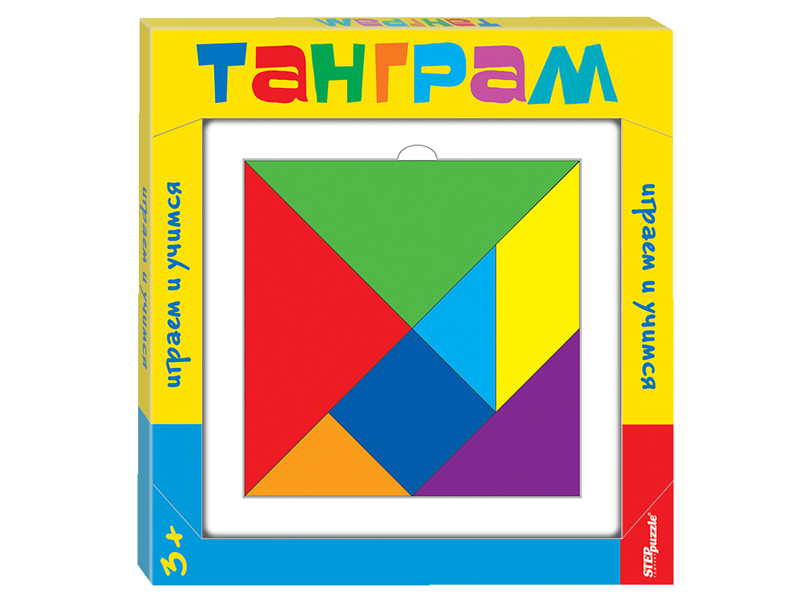 

Головоломка Step Puzzle Танграм 89812 / 274470, Танграм 89812