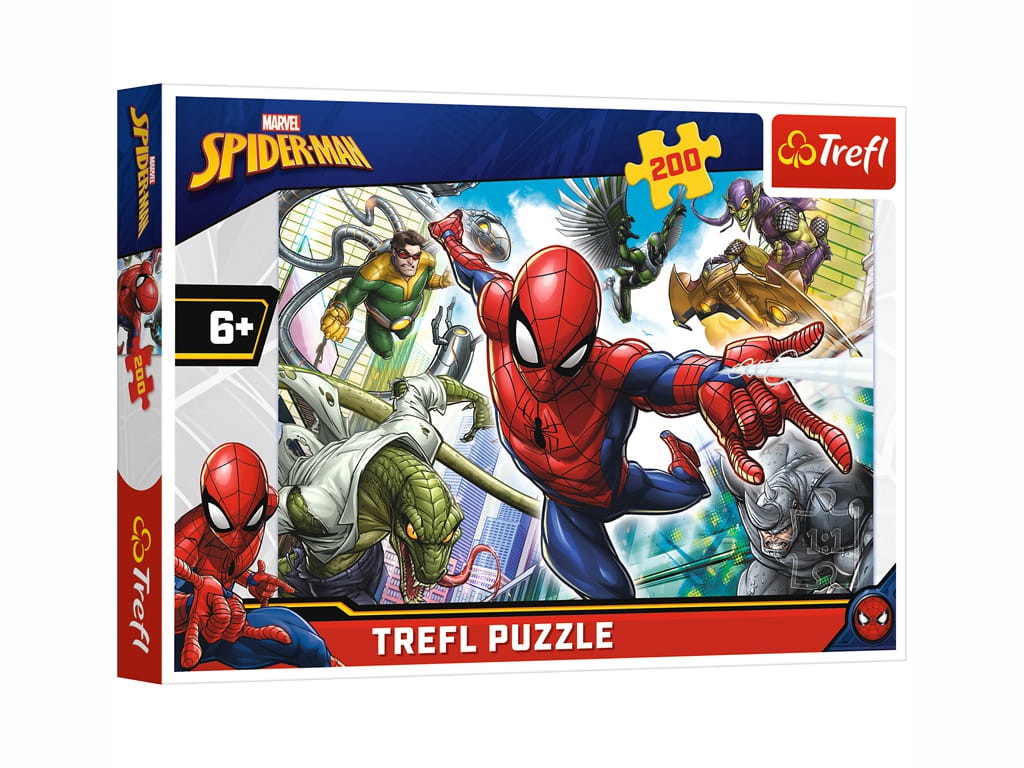 

Пазл Trefl Супергерой. Человек-паук 200 эл. TR13235 / 292365, Супергерой. Человек-паук TR13235