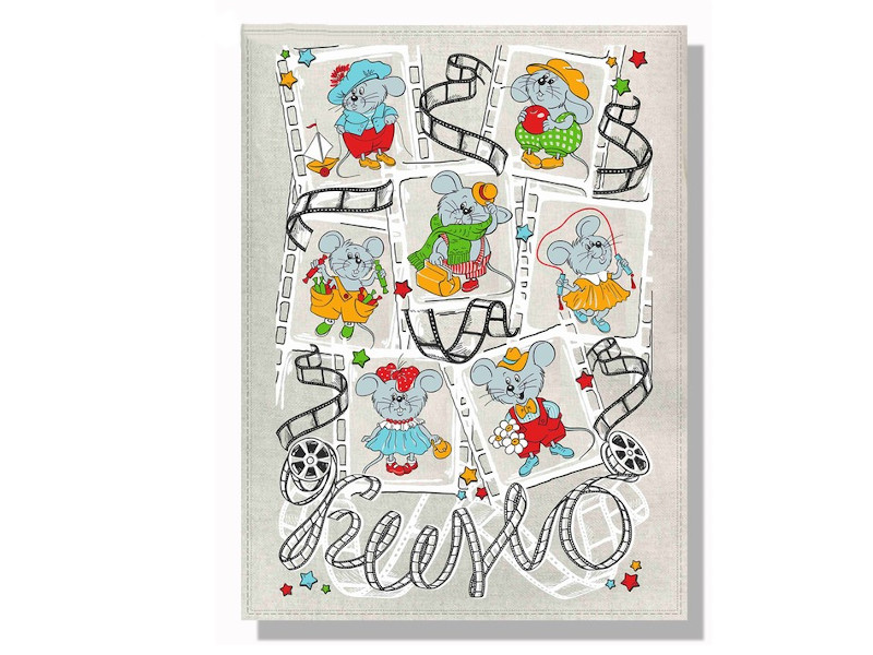 

Полотенце Гранд-Стиль Кино 45x60cm 4341392, Кино 4341392