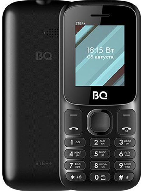 Сотовый телефон BQ 1848 Step+ Black сотовый телефон bq 2823 elegant black