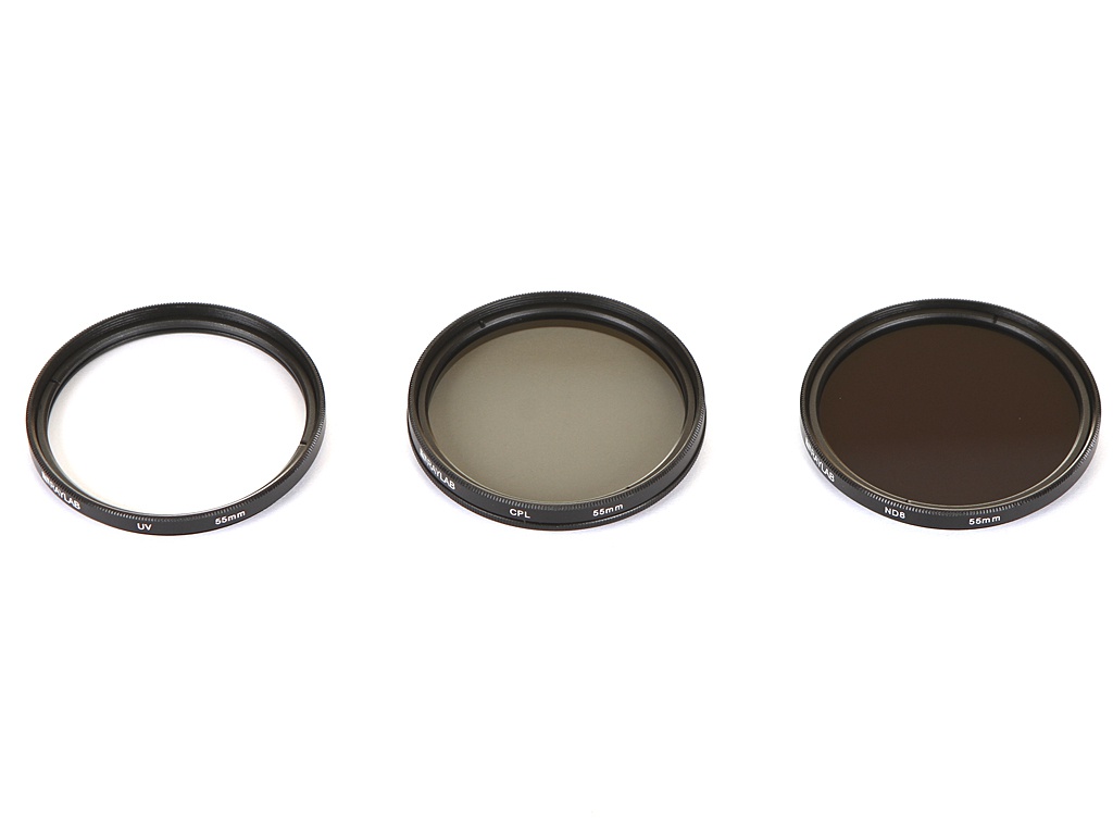 

Светофильтр Raylab UV/CPL/ND8 55mm - набор светофильтров RLK-UVNDCPL55, RLK-UVNDCPL55