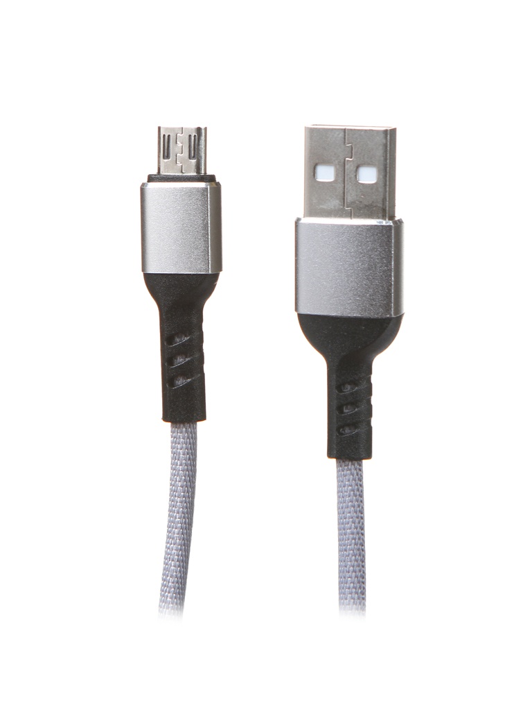 фото Аксессуар perfeo usb 2.0 a - microusb 1m grey u4806