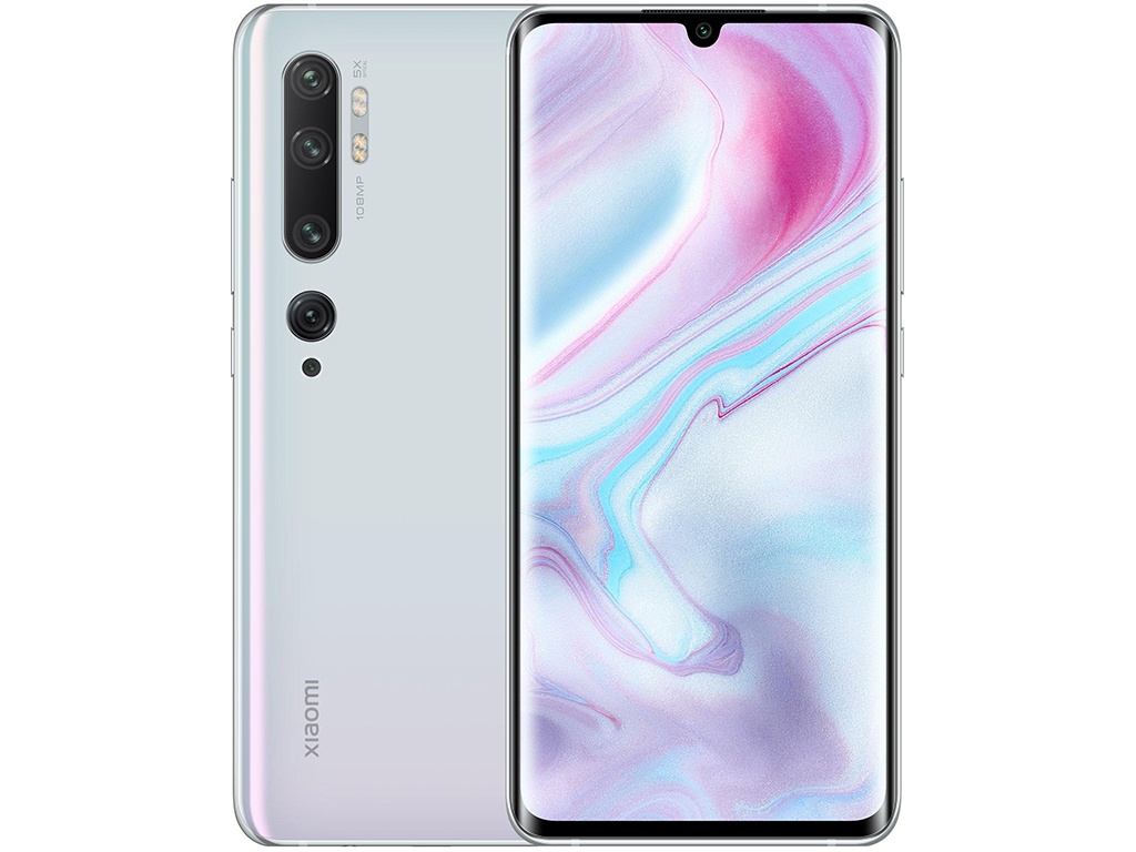 

Сотовый телефон Xiaomi Mi Note 10 Pro 8/256GB White, Mi Note 10 Pro
