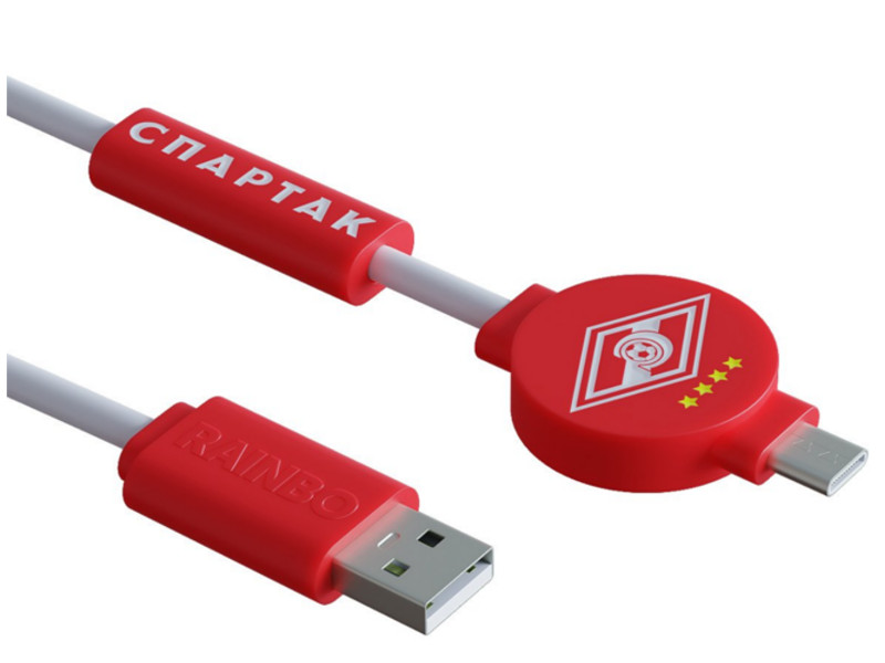 Аксессуар Зарядный кабель Rainbo Спартак Питон USB Type-C 1m RBP-ST001