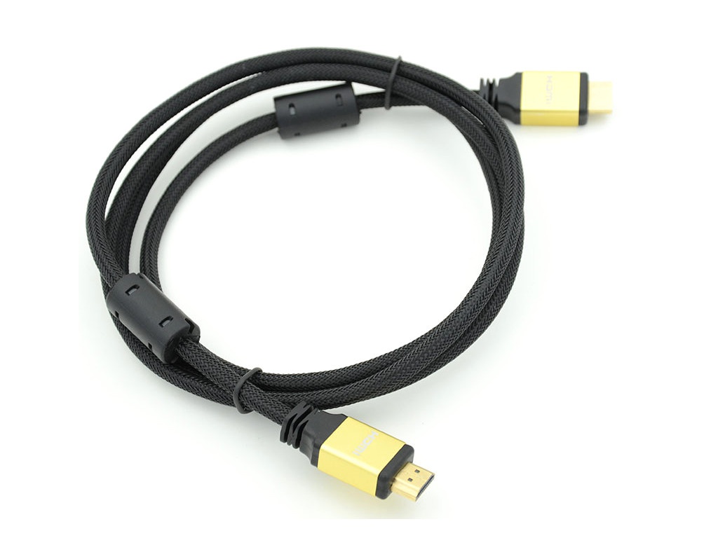 фото Аксессуар behpex hdmi 19pin - hdmi 19pin ver1.4 gold jack 1.8m