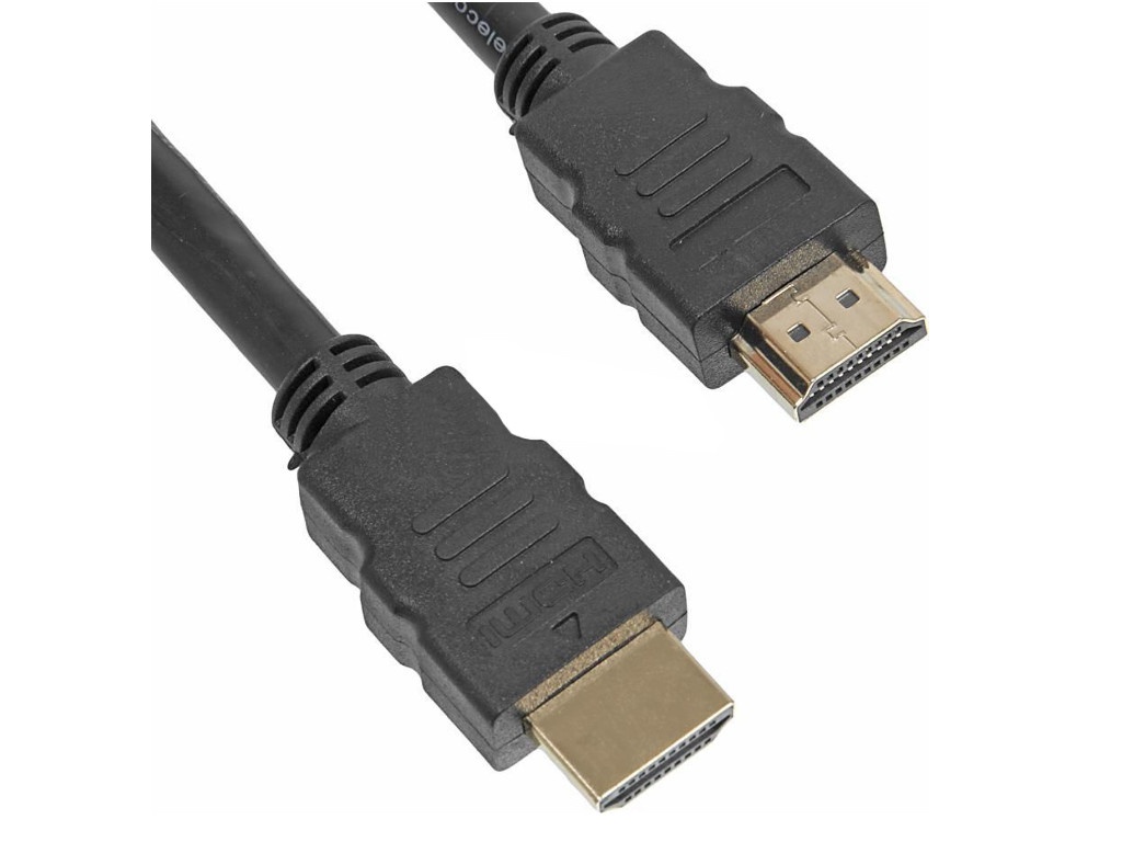 фото Аксессуар behpex hdmi 19pin - hdmi 19pin ver1.4 black jack 1.8m