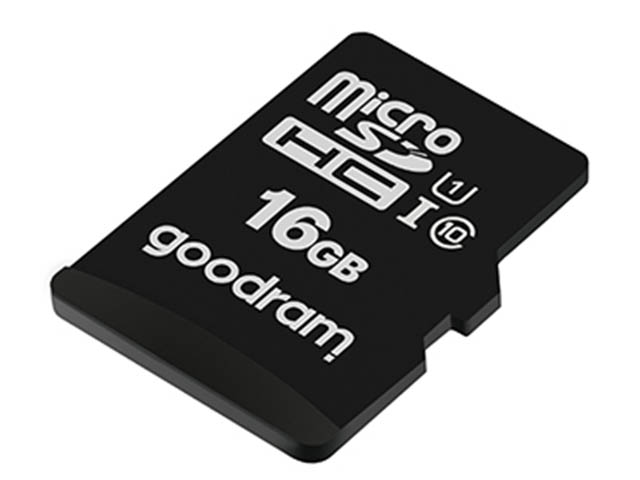 фото Карта памяти 16gb - goodram - micro secure digital hc class 10 uhs-i m1a0-0160r12