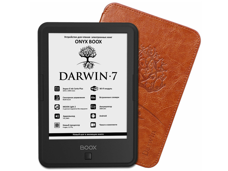 фото Электронная книга onyx darwin 7 black