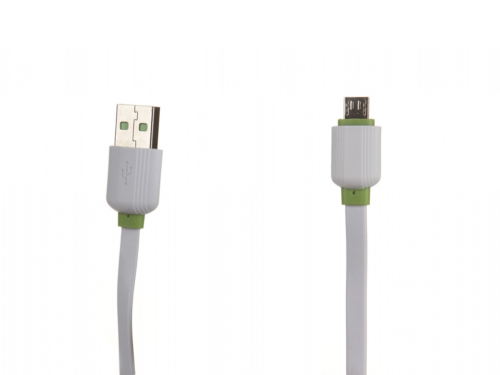 фото Аксессуар luxcase qy-pfm micro usb 1m white 98603