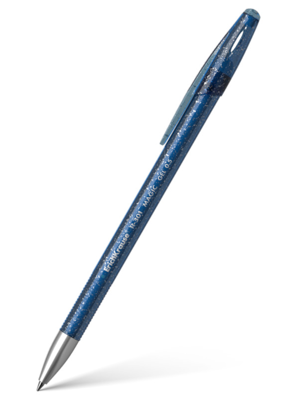 

Ручка гелевая ErichKrause Magic Gel R-301 0.5mm стержень Blue 45211, R-301
