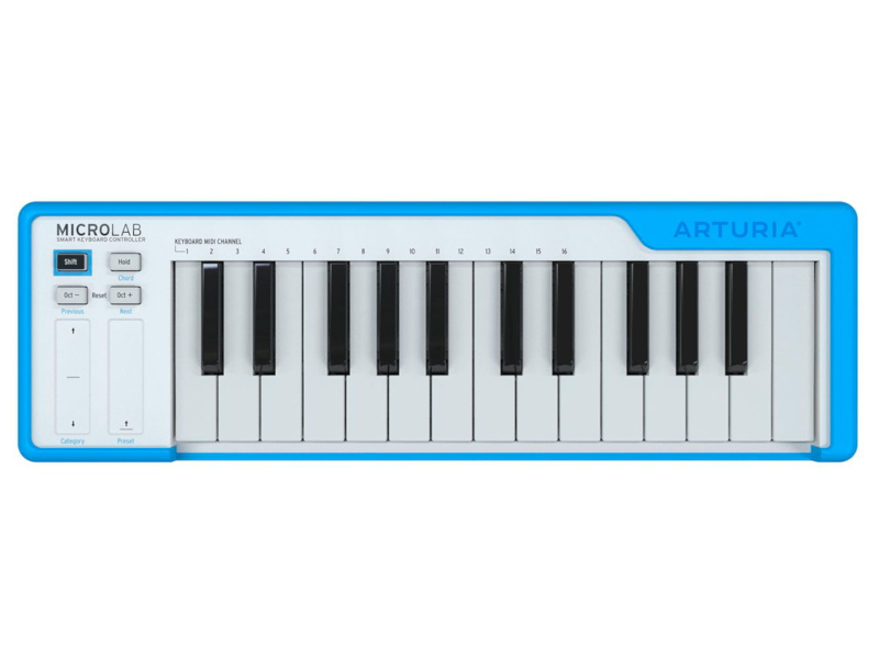 

MIDI-клавиатура Arturia Microlab Blue, Microlab