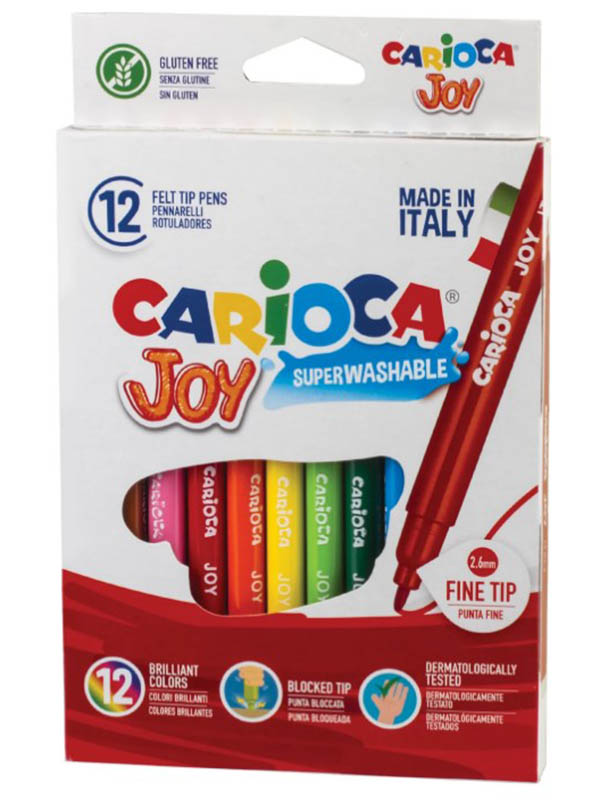 

Фломастеры Carioca Joy 12 цветов 40614, 40614