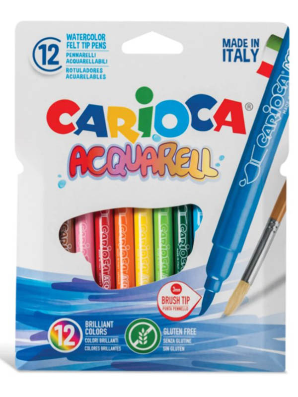 

Фломастеры Carioca Aquarell 12 цветов 42747, 42747