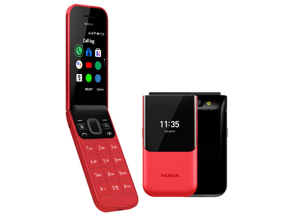 Сотовый телефон Nokia 2720 Flip Dual sim Red