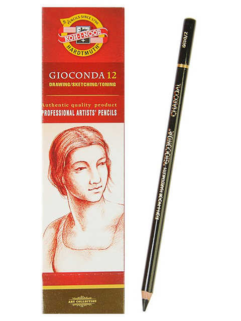 

Угольные карандаши Koh-i-Noor Gioconda 12шт 8810002001KS, 8810002001KS