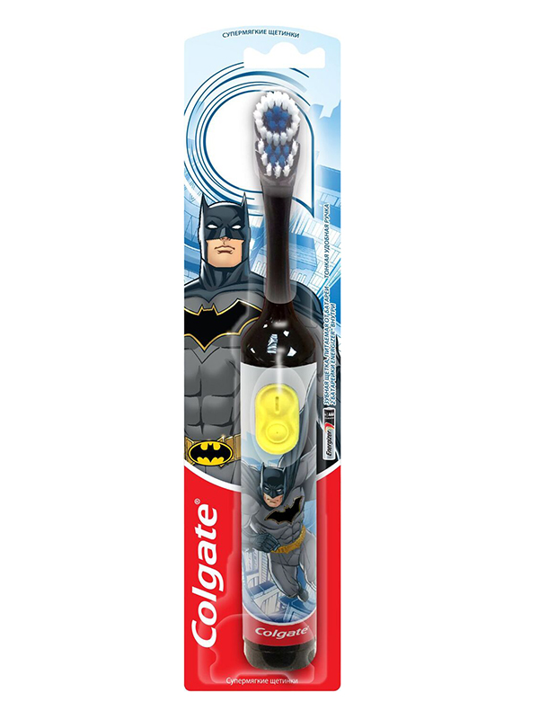 фото Зубная электрощетка colgate smiles batman cn07552a black