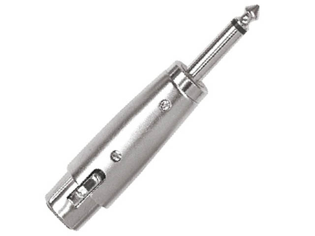 

Переходник Proel XLR3/M - 6.3mm Mono Jack/F AT290, AT290