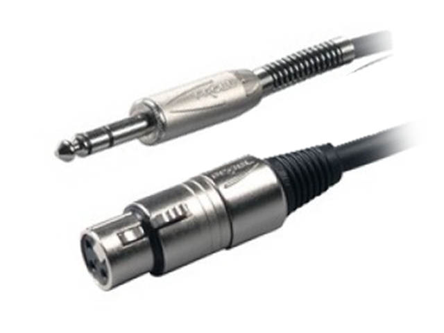 Шнур Proel 6.3mm Stereo Jack - XLR/M 50cm BULK210LU05